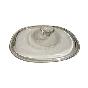 Pyrex Glass Lid Oval Replacement F12C for Corning Ware 1.5 Qt Casserole Dish